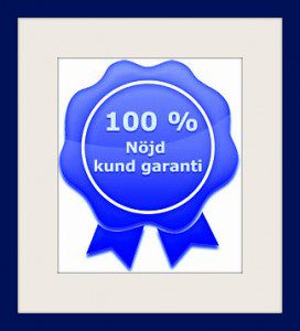100% Nöjdhetsgaranti på mixerbord-webbkursen.