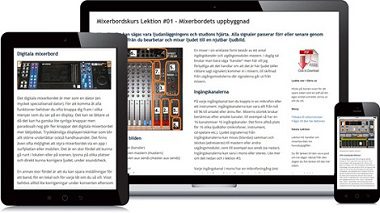 Ljudteknikerns webbkurser Ljudteknikerns webbkurser