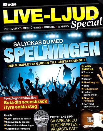 Tidningen Studio Liveljud special 2009