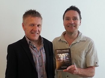 Bästa Liveljudet med Hans Nicklasson och Magnus Falk på Eskils tryckeri