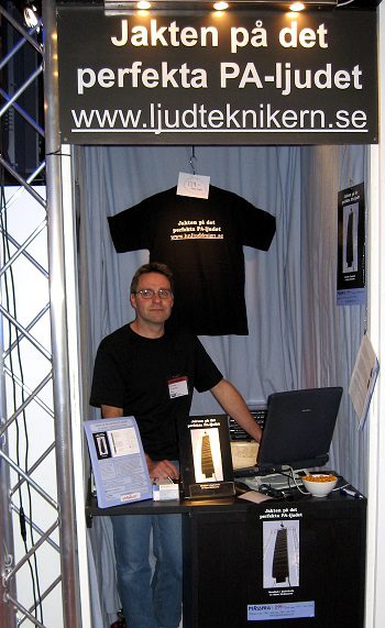 Ljud- och bildmässan i Sollentuna 2007 med Jakten på det perfekta PA-ljudet
